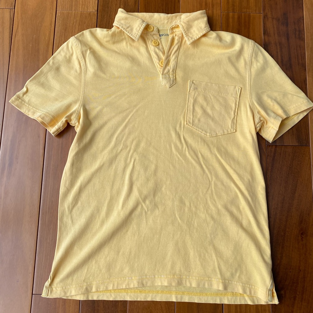 Gap kids polo yellow